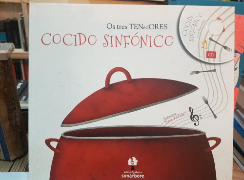 Portada do libro de COCIDO SINFONICO (INCLUE CD) (edición en gallego) VV.AA. (T)