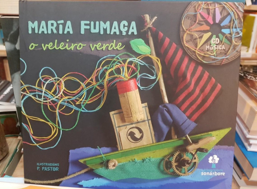 Portada do libro de O VELEIRO VERDE. MARIA FUMAÇA (edición en gallego) (T)