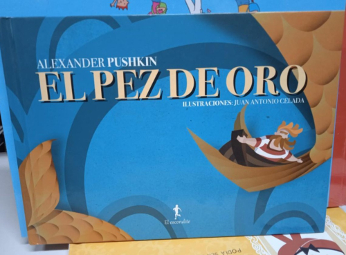 Portada do libro de EL PEZ DE ORO -ALEXANDER PUSHKIN (B)
