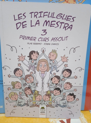 Portada do libro de LES TRIFULGUES DE LA MESTRA 3 (edición en catalán) PILAR SERRANO (B)
