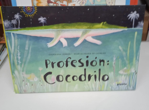 Portada do libro de PROFESION: COCODRILO -GIOVANNA ZOBOLI (B)