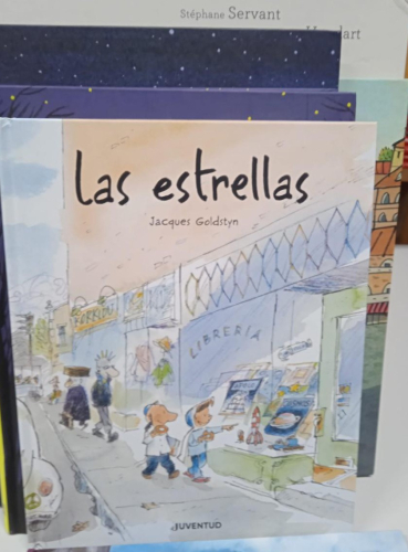 Portada do libro de LAS ESTRELLAS -JACQUES GOLDSTYN(T)