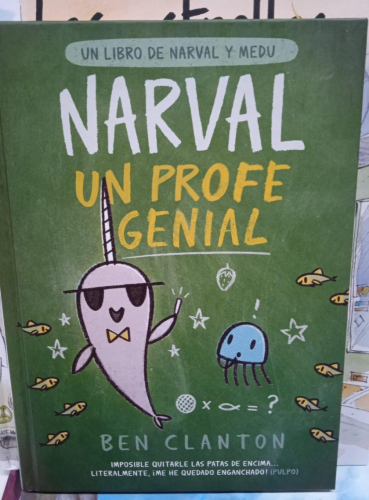 Portada do libro de NARVAL, UN PROFE GENIAL- BEN CLANTON (B)