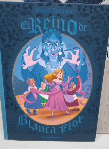 Portada do libro de EL REINO DE BLANCA FLOR- BENOIT FEROUMONT (B)