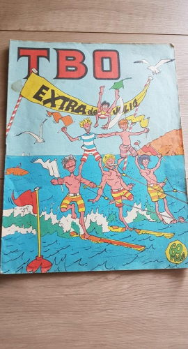 Portada do libro de TBO - Extra de Julio - Ediciones TBO / Buigas - 1958