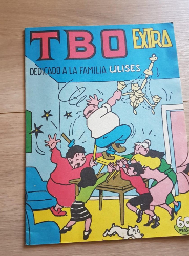 Portada do libro de TBO extra dedicado a la familia Ulises