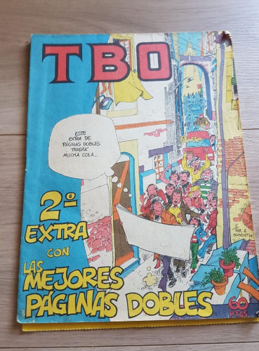 Portada do libro de TBO. 2º EXTRA CON LAS MEJORES PÁGINAS DOBLES. EDICIONES TBO
