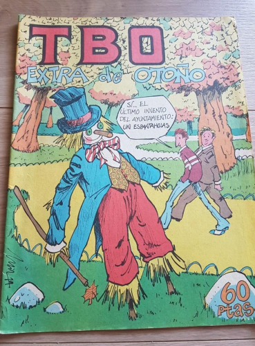 Portada do libro de TBO Extra de otoño (1976)