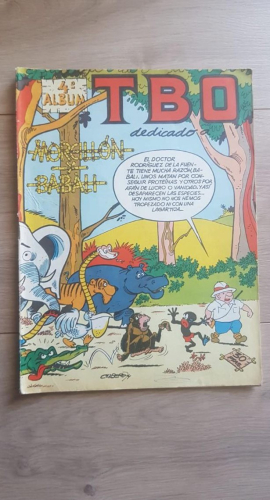 Portada do libro de TBO EXTRAORDINARIO 4 DEDICADO A MORCILLON Y BABALI