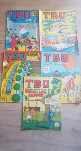Portada do libro de TBO extra. (LOTE DE 5 TBO EXTRA)