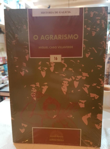 Portada do libro de O AGRARISMO -- MIGUEL CABO VILLAVERDE -- A NOSA TERRA --