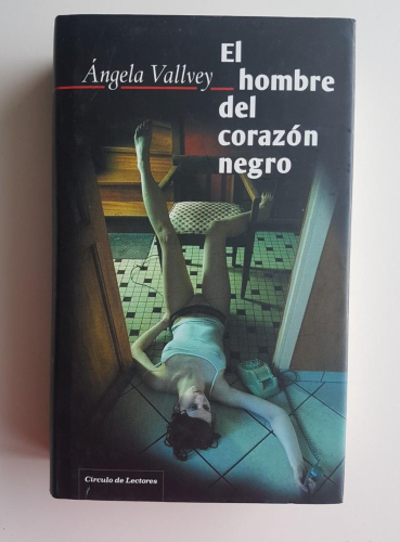 Portada do libro de EL HOMBRE DEL CORAZON NEGRO- ANGELA VALLVEY (C)