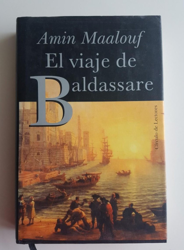 Portada do libro de EL VIAJE DE BALDASSARE- AMIN MAALOUF (T)