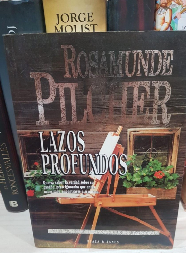 Portada do libro de LAZOS PROFUNDOS- ROSAMUNDE PILCHER (T)