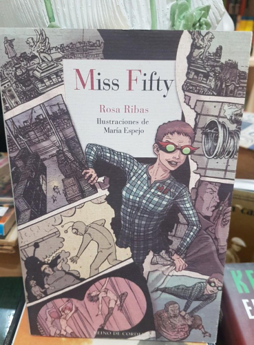 Portada do libro de MISS FIFTY- ROSA RIBAS (T)