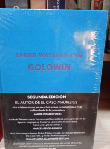 Portada do libro de GOLOWIN -JAKOB WASSERMANN (T)