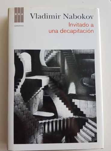 Portada do libro de INVITADO A UNA DECAPITACIÓN -VLADIMIR NABOKOV (C)