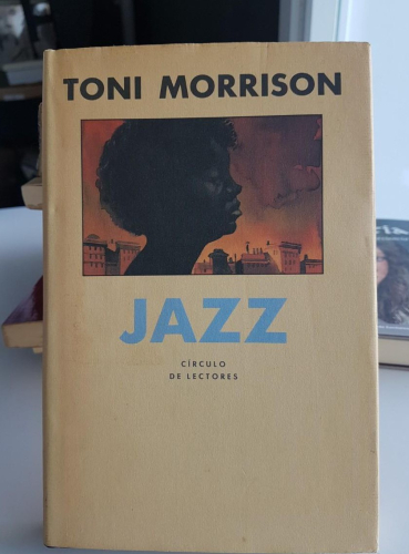 Portada do libro de JAZZ- TONI MORRISON (C)