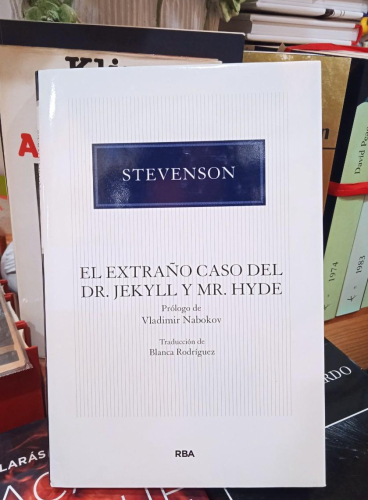 Portada do libro de EL EXTRAÑO CASO DEL DOCTOR JEKYLL Y EL SEÑOR HYDE-STEVENSON (T)
