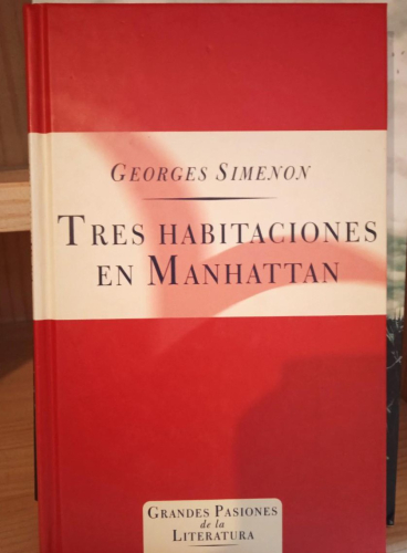 Portada do libro de TRES HABITACIONES EN MANHATTAN- GEORGES SIMENON (T)