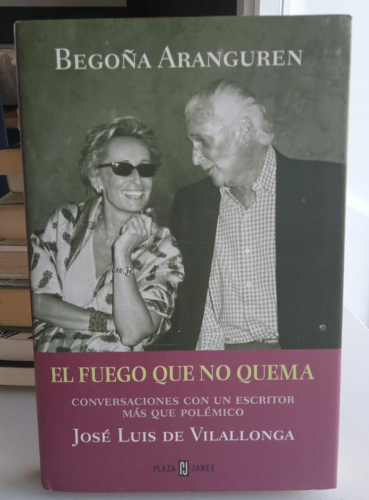 Portada do libro de EL FUEGO QUE NO QUEMA- BEGOÑA ARANGUREN (C)