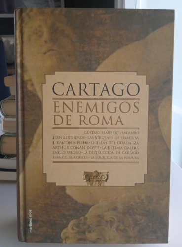 Portada do libro de CARTAGO. ENEMIGOS DE ROMA- VVAA(C)