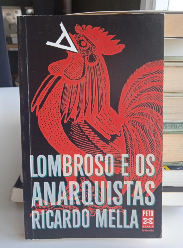 Portada do libro de Lombroso e os anarquistas .Ricardo Mella (C)