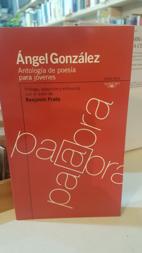 Portada do libro de ANTOLOGIA ANGEL GONZALEZ