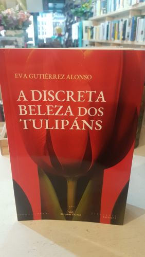 Portada do libro de A discreta beleza dos tulipáns
