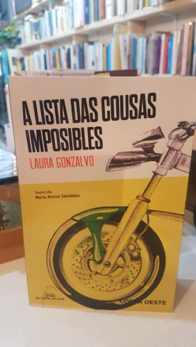 Portada do libro de A lista das cousas imposibles