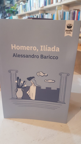 Portada do libro de Homero, Ilíada