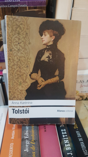 Portada do libro de Anna Karénina