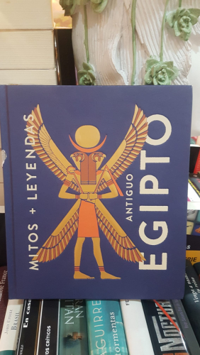 Portada do libro de Mitos y leyendas Antiguo Egipto