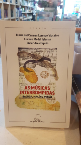 Portada do libro de As músicas interrompidas