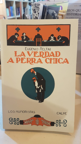 Portada do libro de La verdad a perra chica