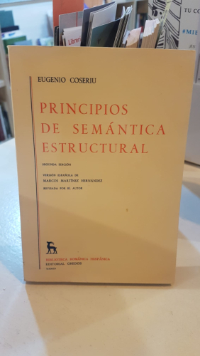 Portada do libro de Principios semantica estructural