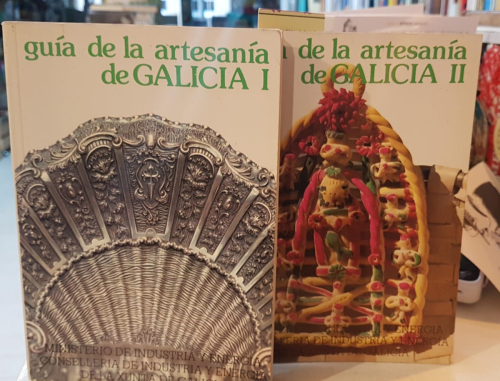 Portada do libro de GUIA DE LA ARTESANIA DE GALICIA I Y II 