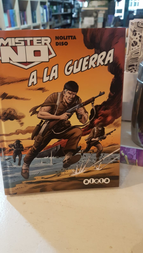 Portada do libro de MISTER NO: A LA GUERRA