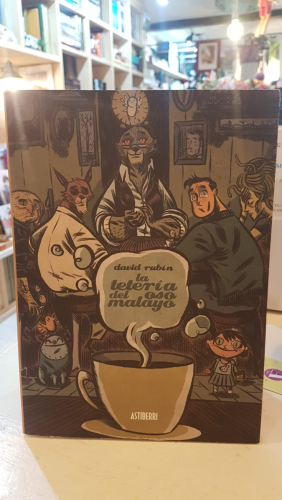 Portada do libro de La tetería del oso malayo