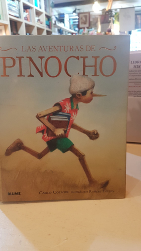 Portada do libro de Las aventuras de Pinocho