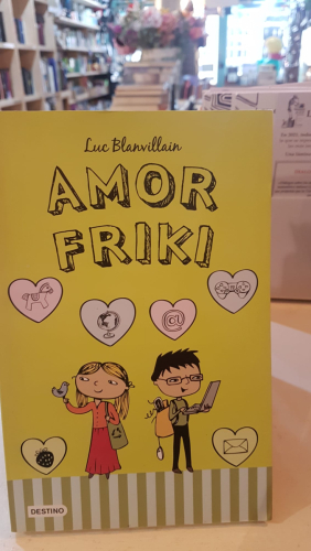 Portada do libro de Amor friki
