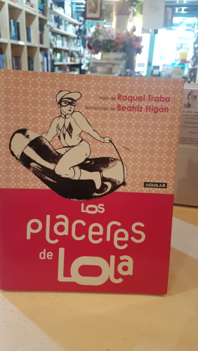 Portada do libro de Los placeres de Lola