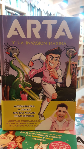 Portada do libro de Arta Game 2 - ARTA y la invasión máxima