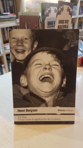 Portada do libro de La risa