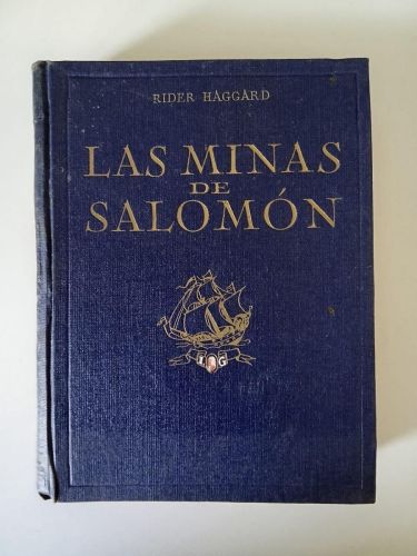 Portada do libro de Las minas del rey Salomón - Ruder H.  (Seix y Barral )