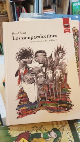 Portada do libro de Los zampacalcetines