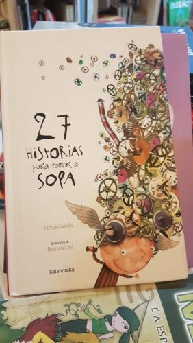 Portada do libro de 27 historias para tomar a sopa