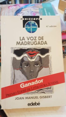 Portada do libro de La voz de madrugada