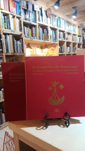 Portada do libro de O camiño de Santiago (edición luxo)