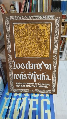 Portada do libro de Los claros varones de España
Pulgar, Fernando del